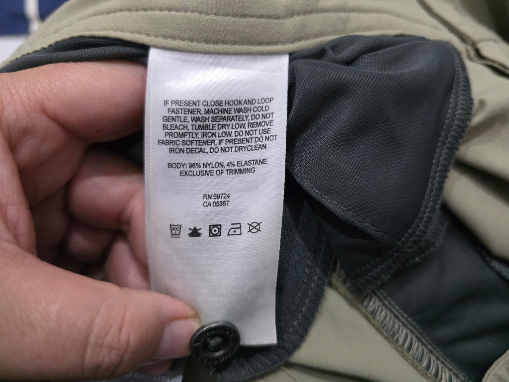 Pantalon convertible Columbia talla 8 Short cafe