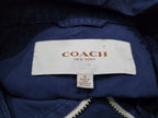 Chamarra ligera Coach de Mujrr Mediana azul acero
