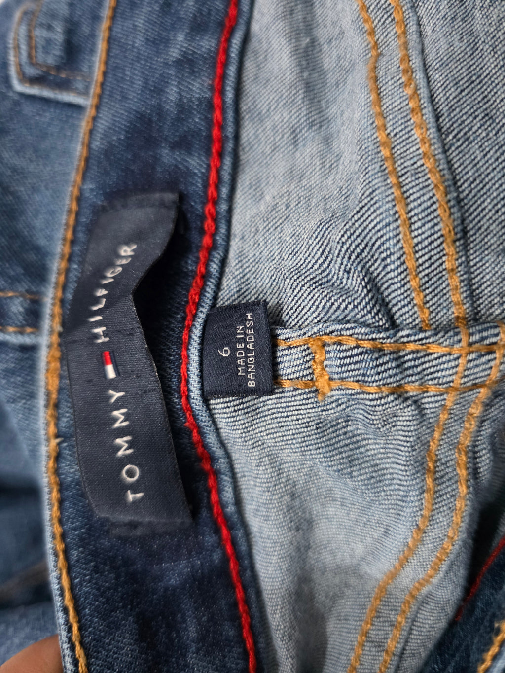 Pantalon Tommy Hilfiger de Mujer talla 6 amherst skinny de mezclilla