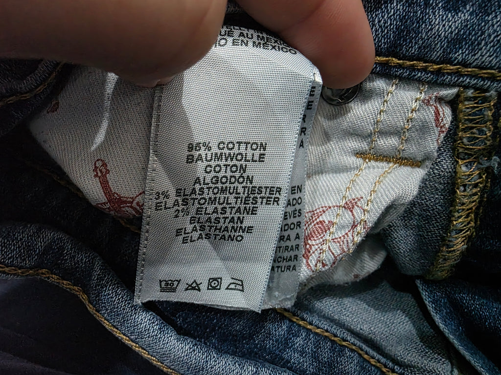 Pantalon True Religion talla 29 rocío relaxed skinny