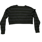 Sueter corto Tommy Hilfiger verde oscuro rayado