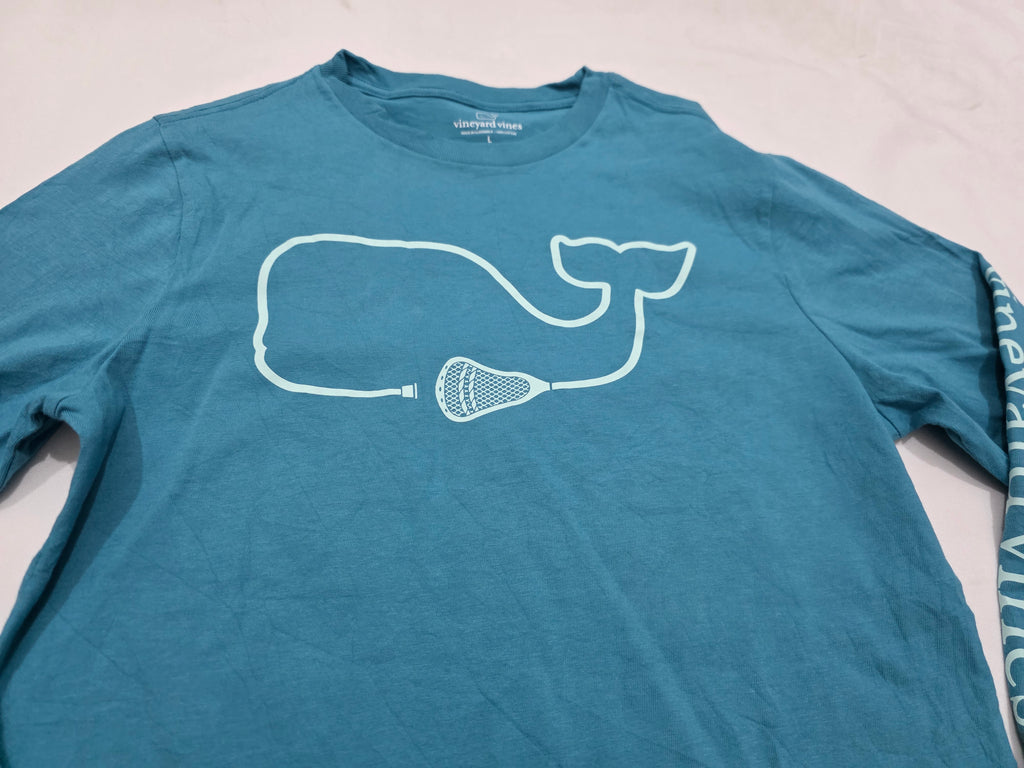 Playera Vineyard Vines de Mujer azul manga larga