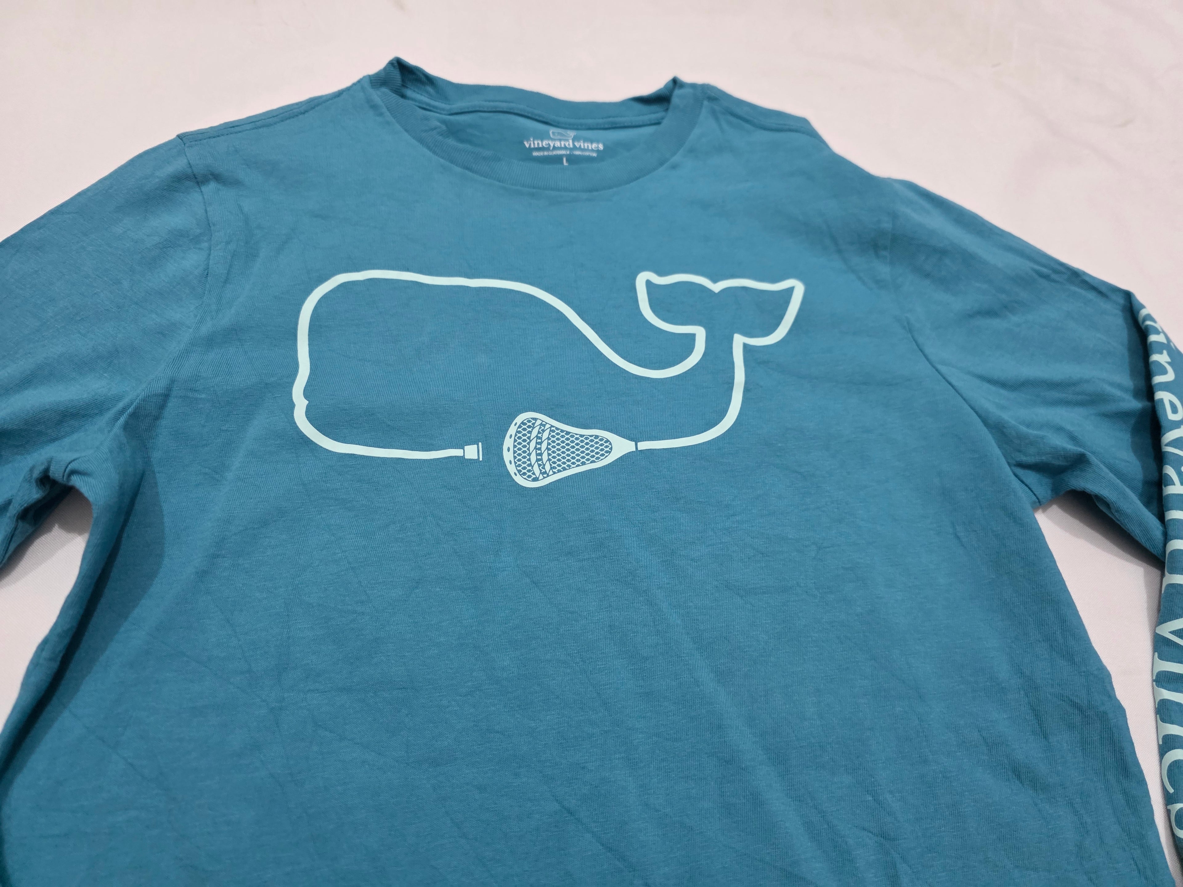Playera Vineyard Vines de Mujer azul manga larga