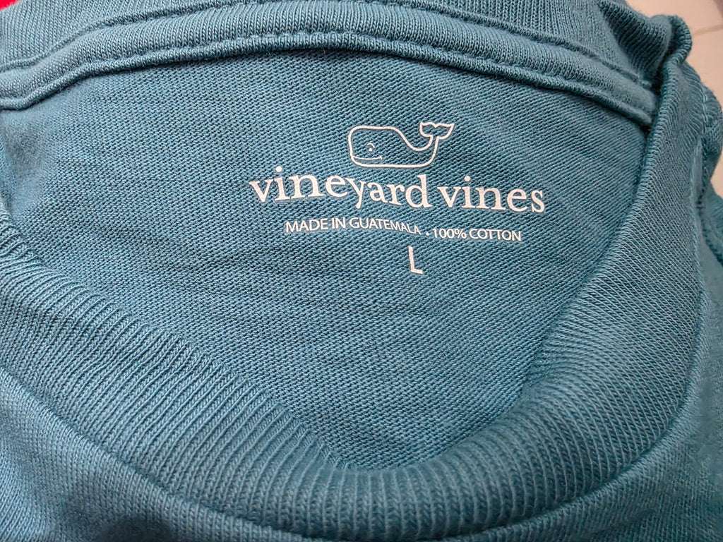 Playera Vineyard Vines de Mujer azul manga larga