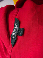 Playera Ralph lauren manga corta color rojo