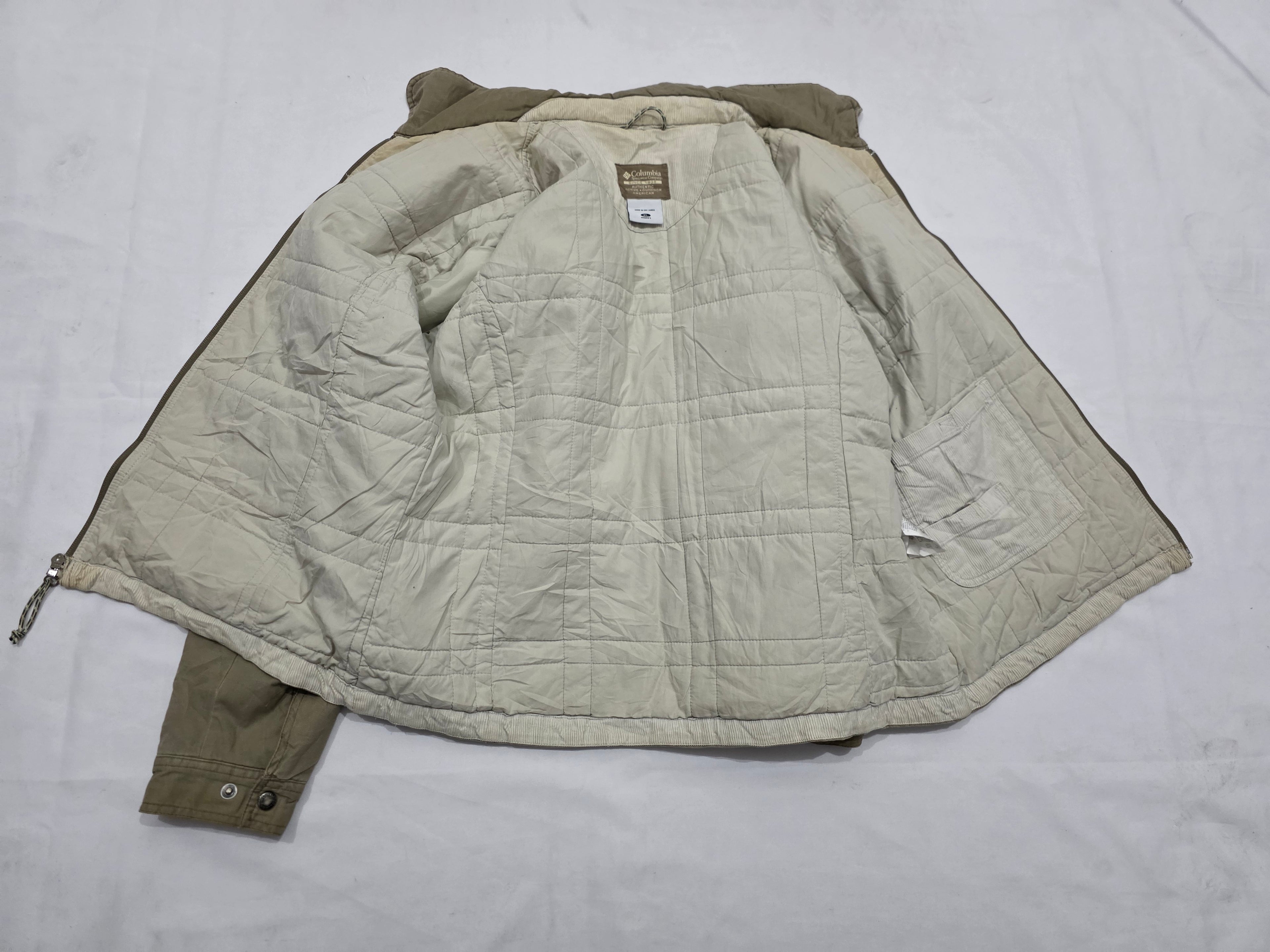 Chamarra Columbia Authentic active de Mujer cafe