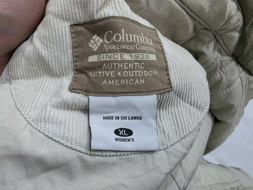 Chamarra Columbia Authentic active de Mujer cafe