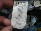 Pantalon Michael Kors talla 14 con cordones de mezclilla clara