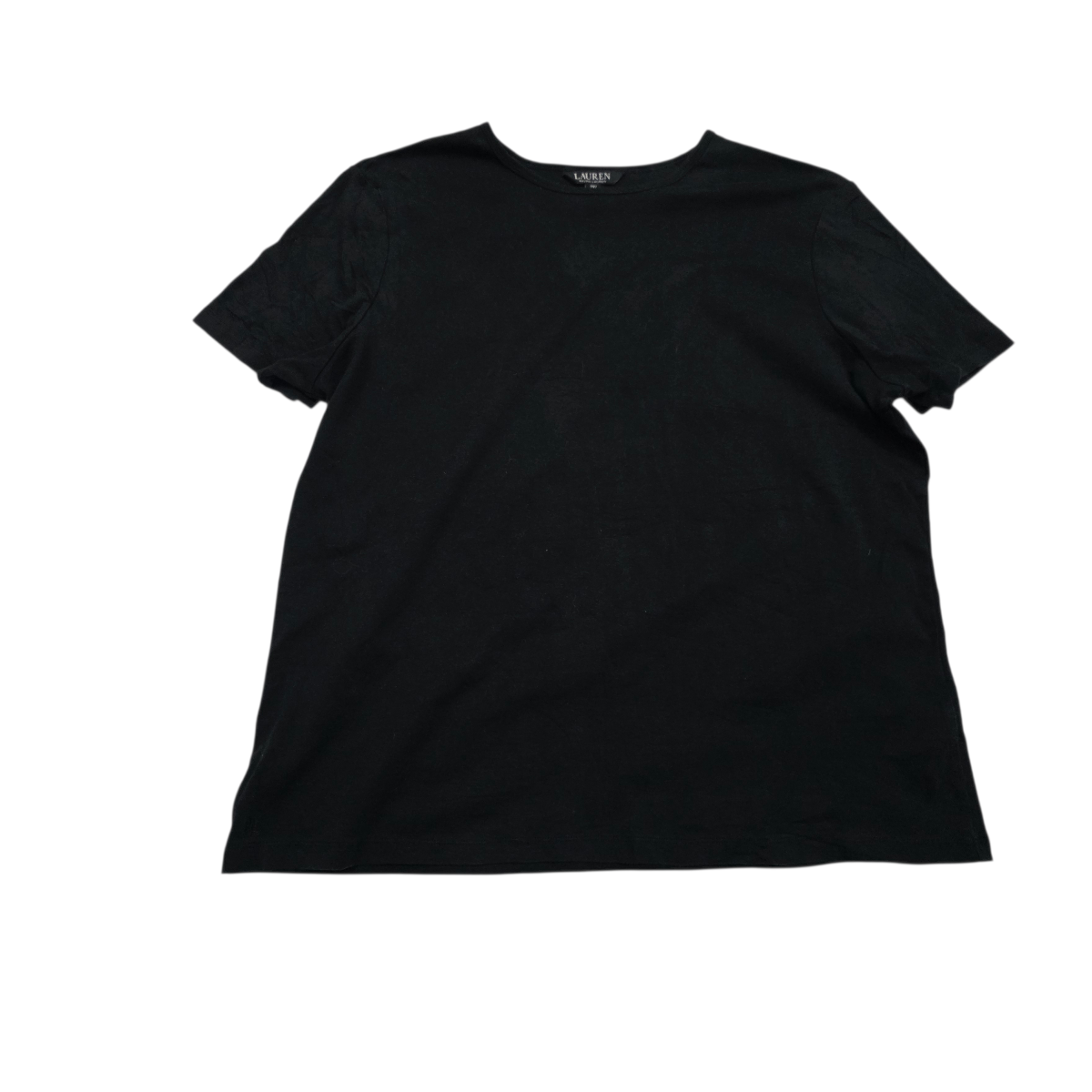 Playera Ralph lauren negra manga corta talla 2X