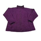 Chamarra Columbia Omniheat color morado de Mujer talla 3X