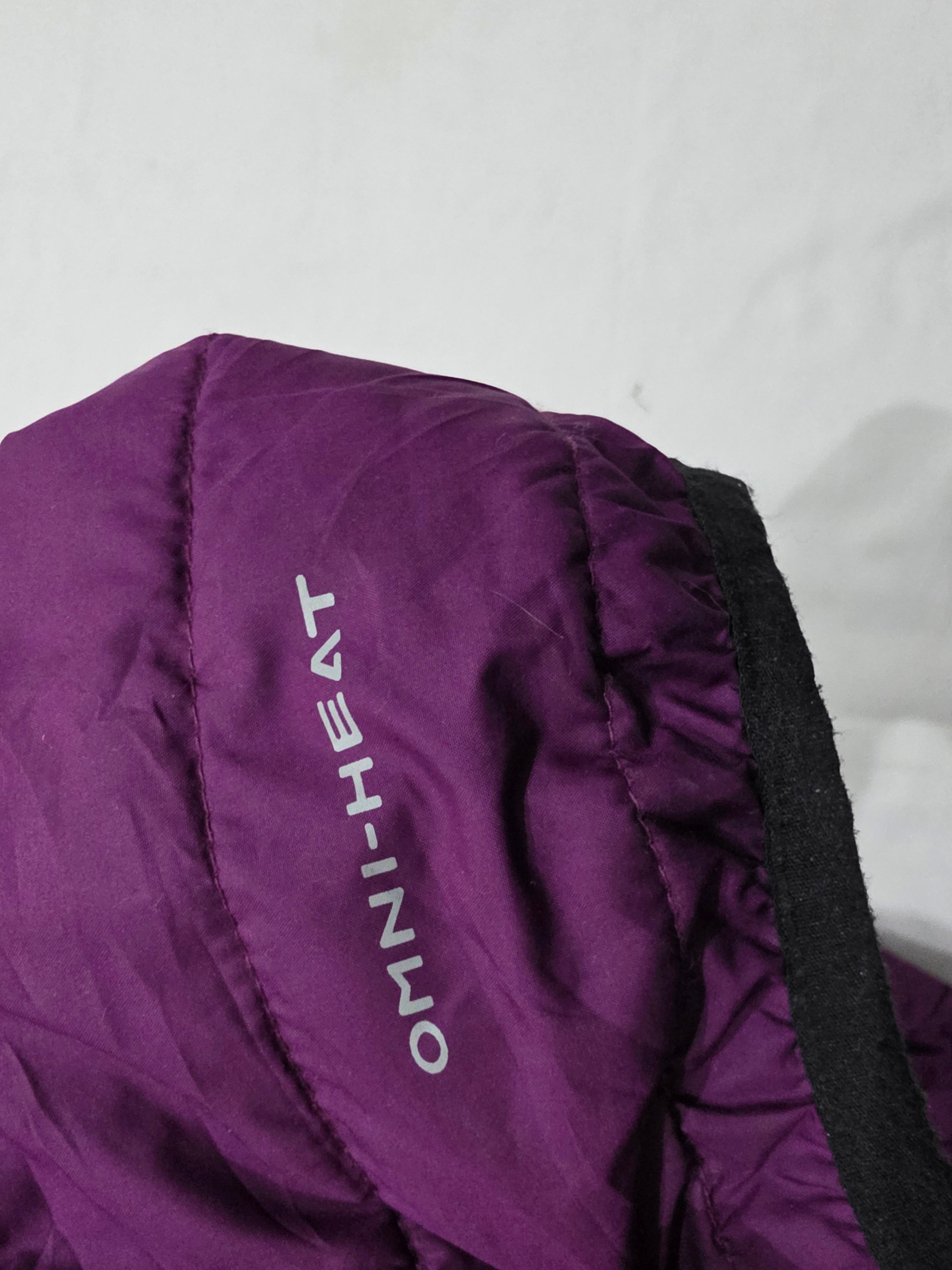 Chamarra Columbia Omniheat color morado de Mujer talla 3X
