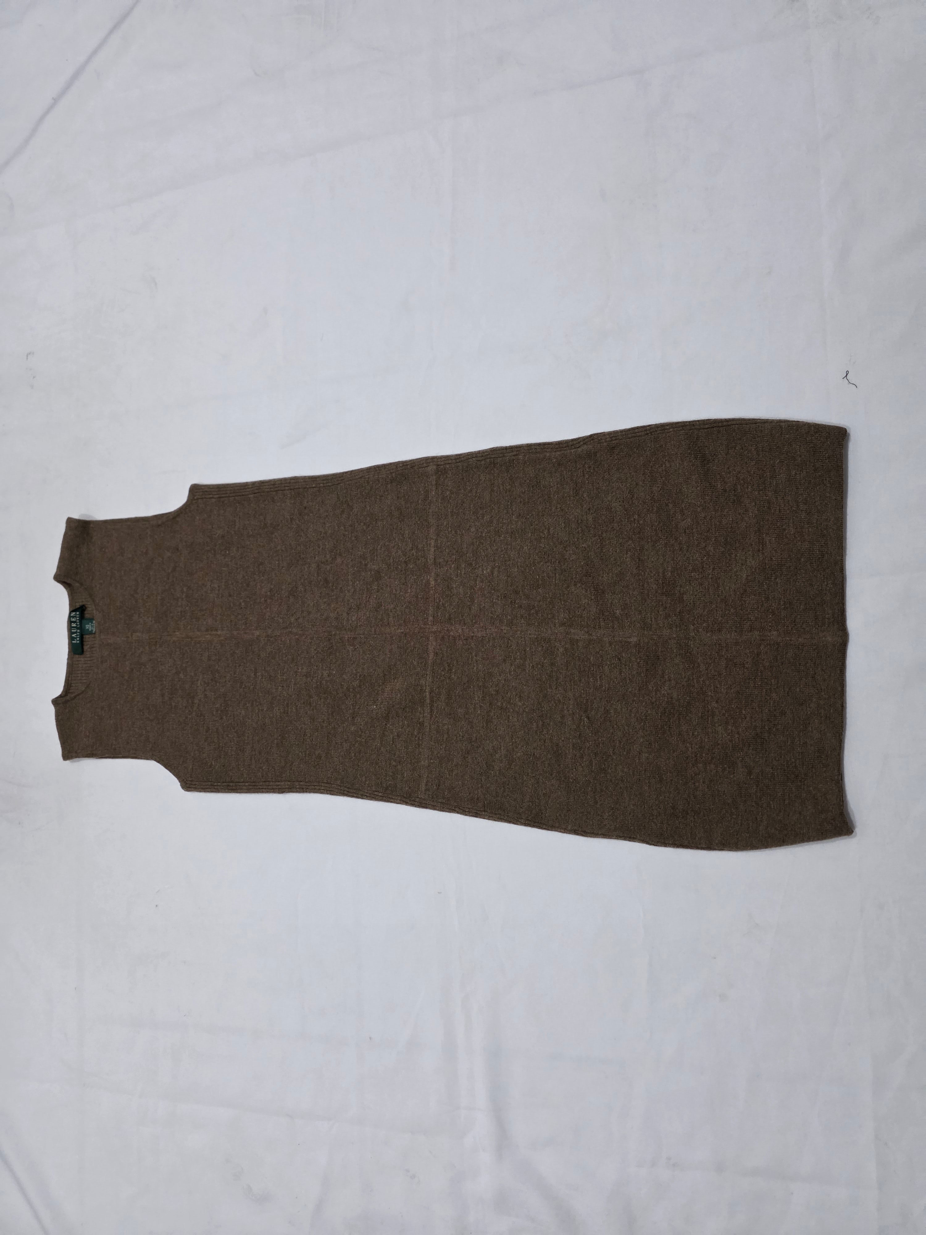 Vestido Ralph lauren de lana merino de Mujer Extra Chico sin mangas