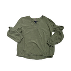Blusa Tommy Hilfiger de Mujer talla Chica color verde manga larga