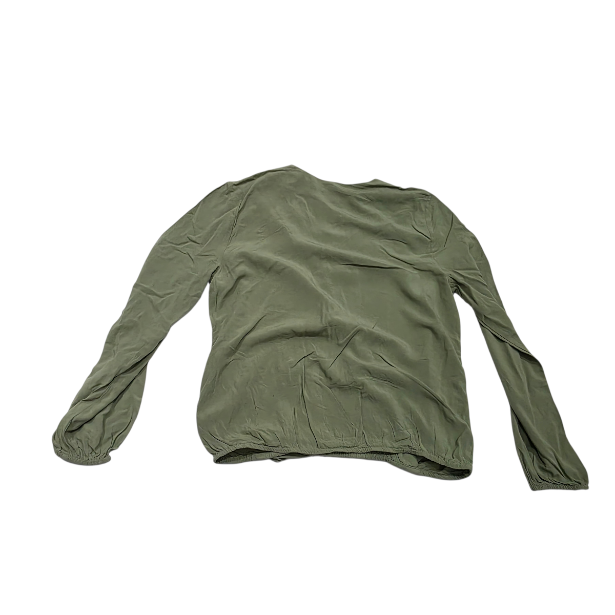 Blusa Tommy Hilfiger de Mujer talla Chica color verde manga larga