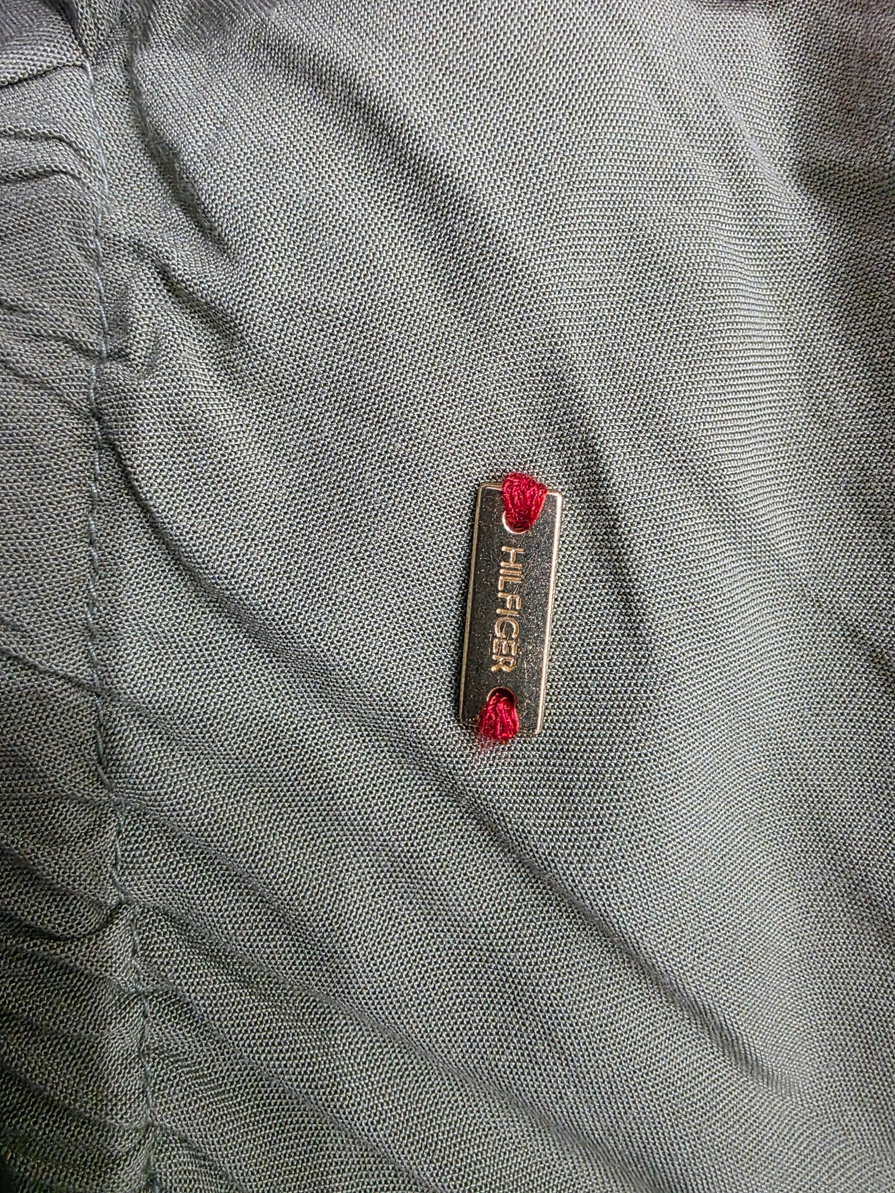 Blusa Tommy Hilfiger de Mujer talla Chica color verde manga larga