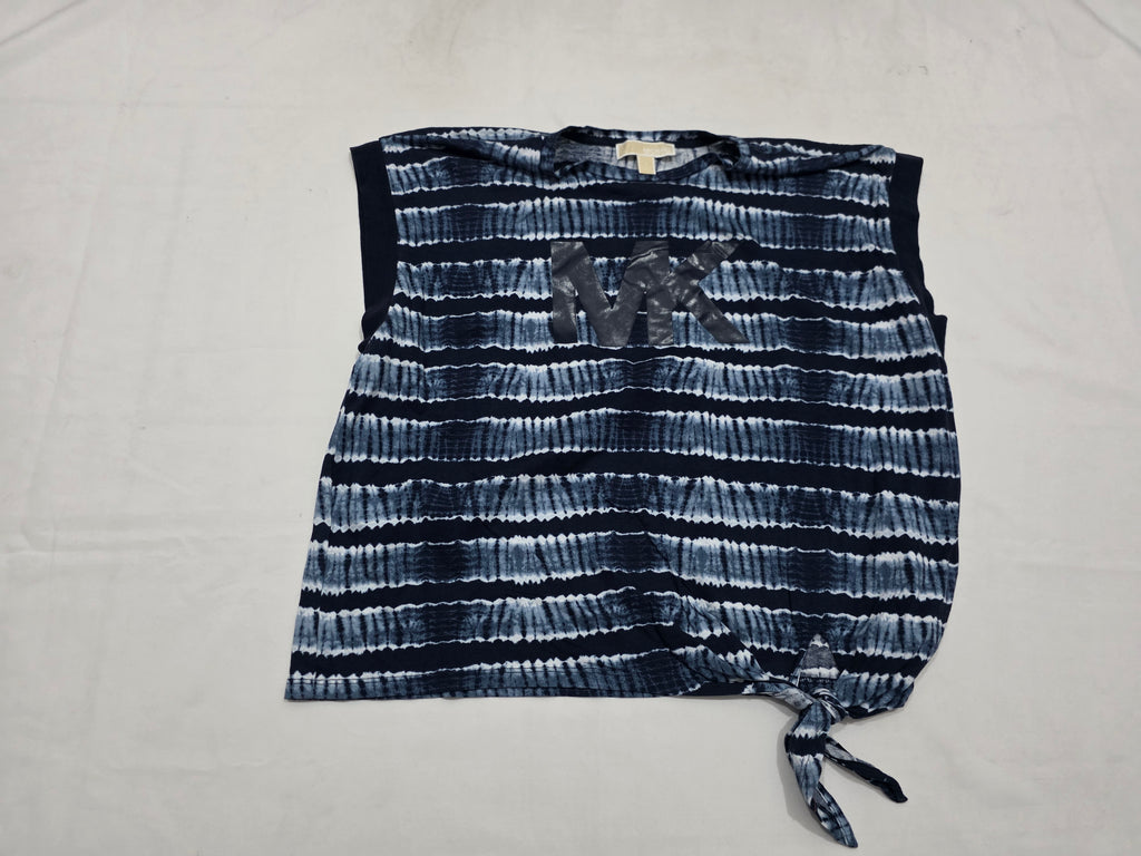 Blusa holgada Michael Kors de Mujer azul tie dye