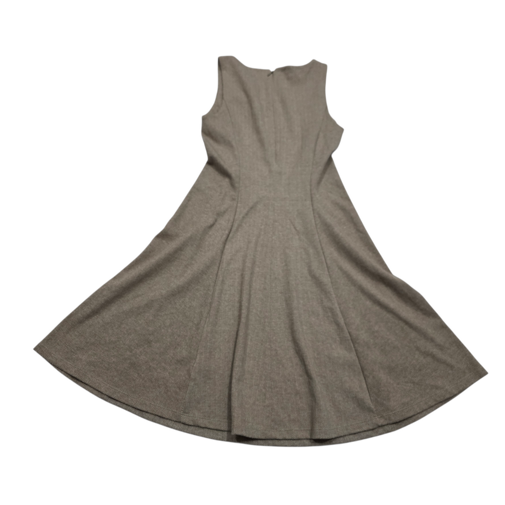 Vestido Ralph lauren sin mangas color cafe de Mujer corte A