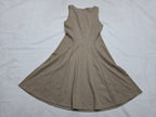 Vestido Ralph lauren sin mangas color cafe de Mujer corte A
