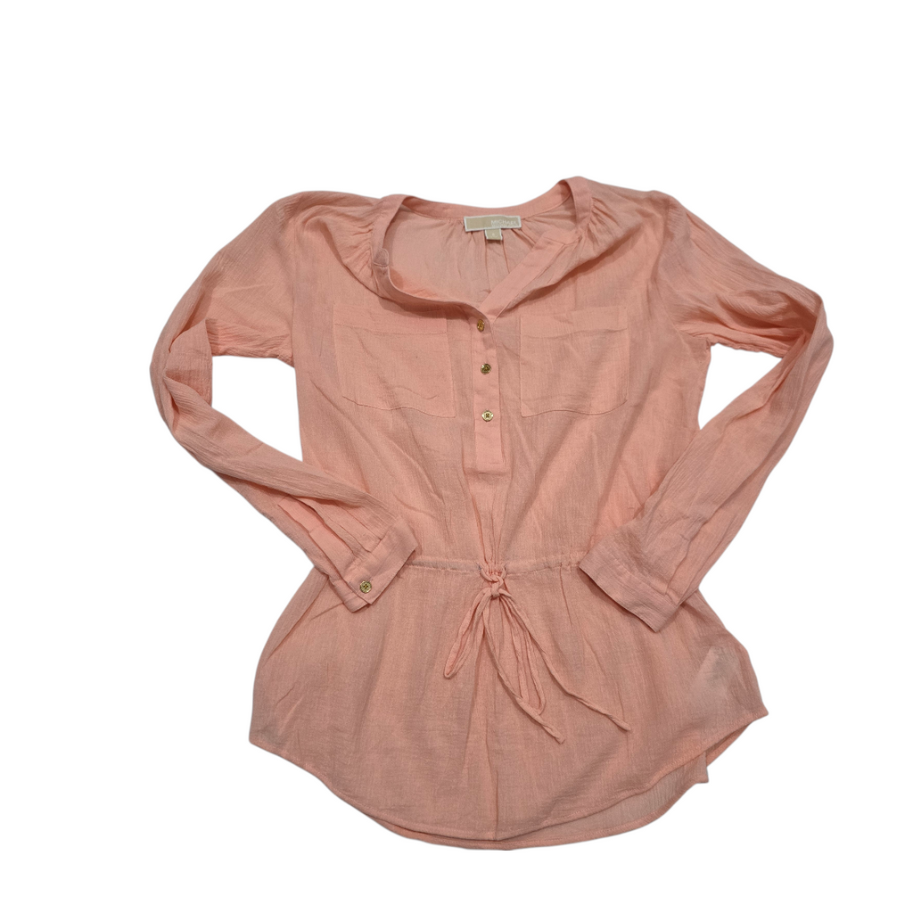Blusa Michael Kors de Mujer Chica color melocotón