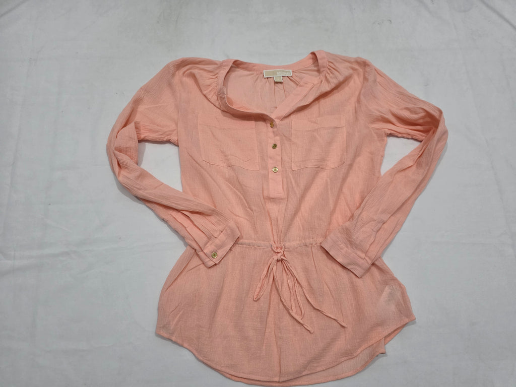 Blusa Michael Kors de Mujer Chica color melocotón