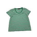 Playera Polo ralph lauren de Mujer verde rayada