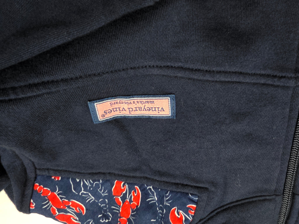 Sudadera Vineyard Vines azul marino con langosta