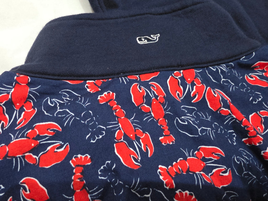 Sudadera Vineyard Vines azul marino con langosta