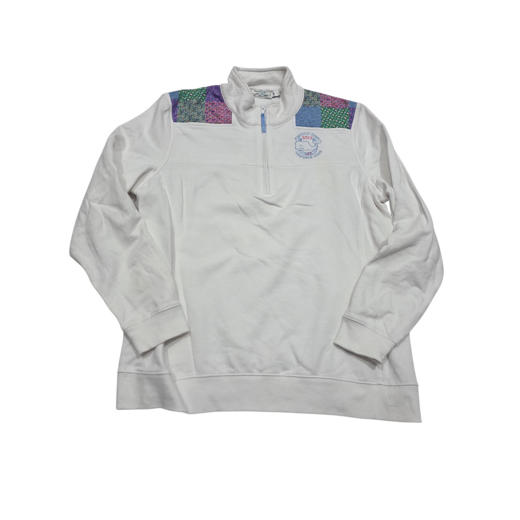 Sudadera Vineyard Vines blanca de Mujer