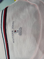 Playera Tommy Hilfiger rosa manga corta talla 1X