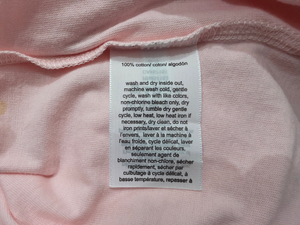 Playera Tommy Hilfiger rosa manga corta talla 1X