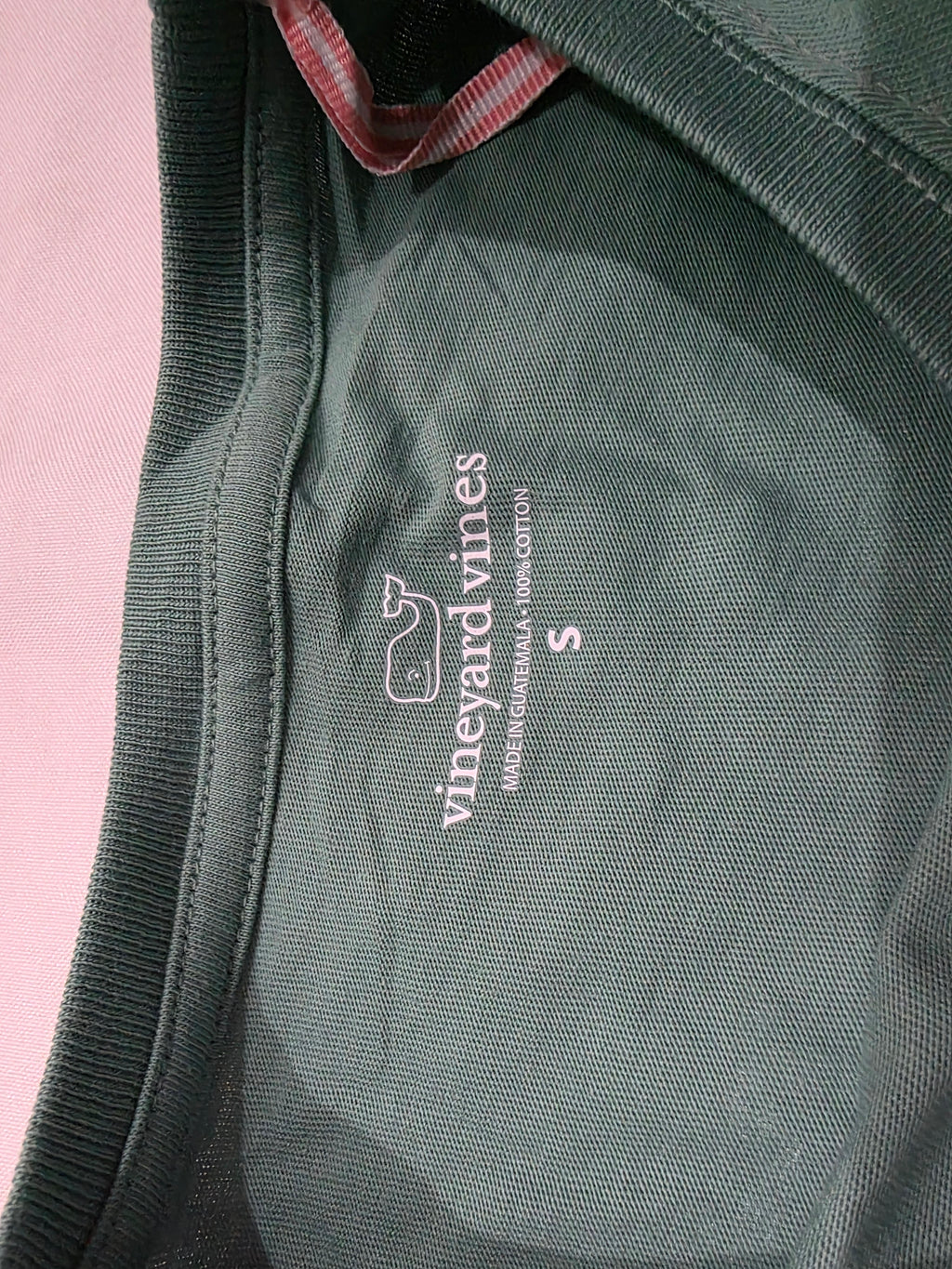 Playera Vineyard Vines verde opaco de Mujer manga larga