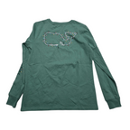 Playera Vineyard Vines verde opaco de Mujer manga larga