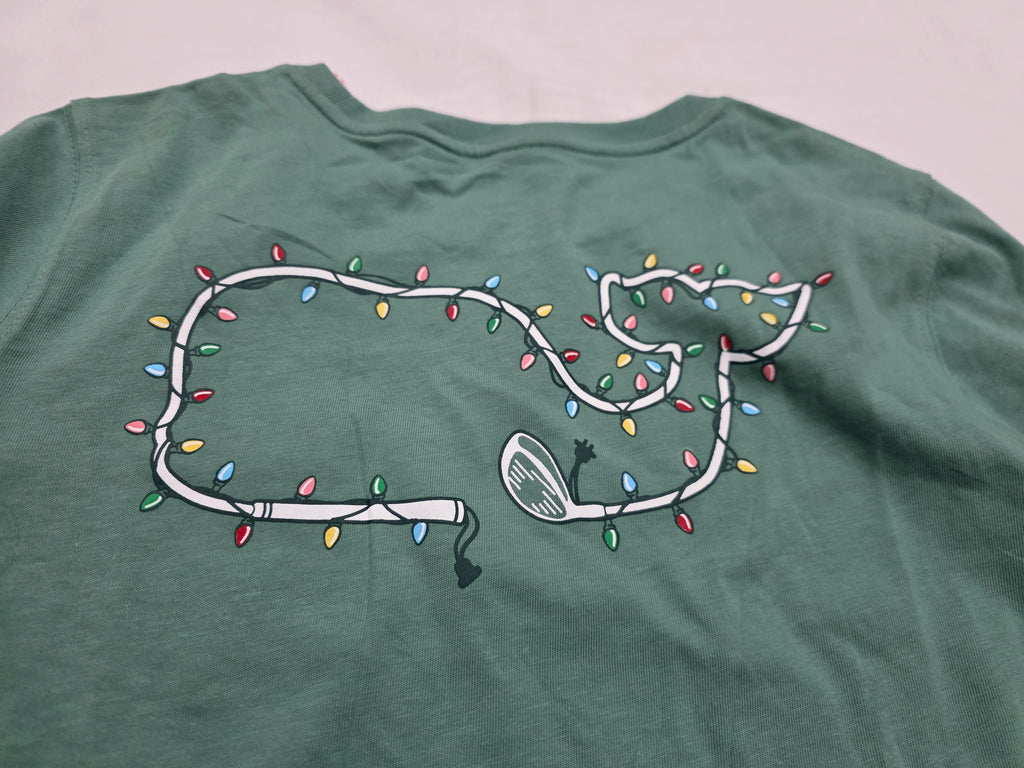 Playera Vineyard Vines verde opaco de Mujer manga larga