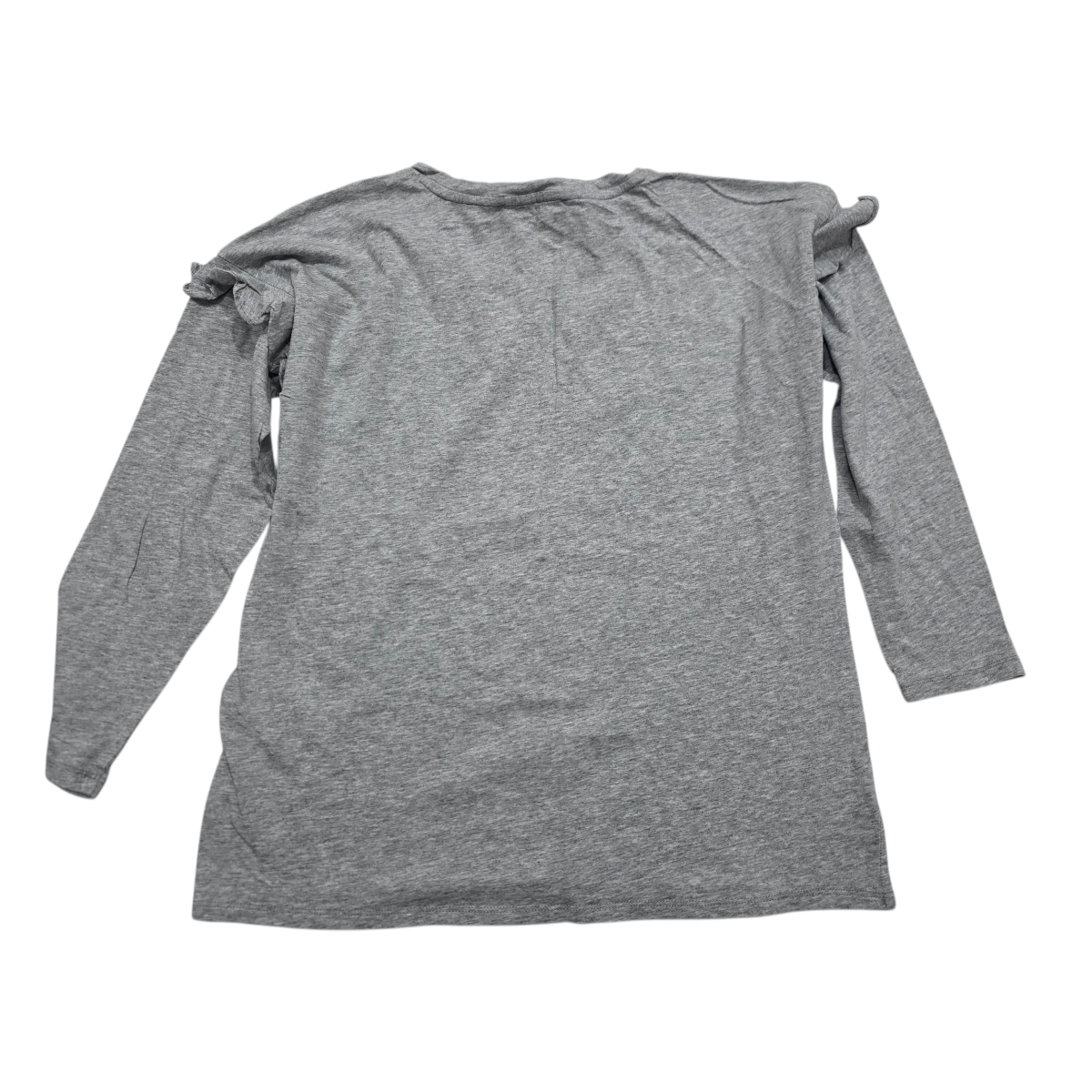Blusa Michael Kors color gris con olan manga larga