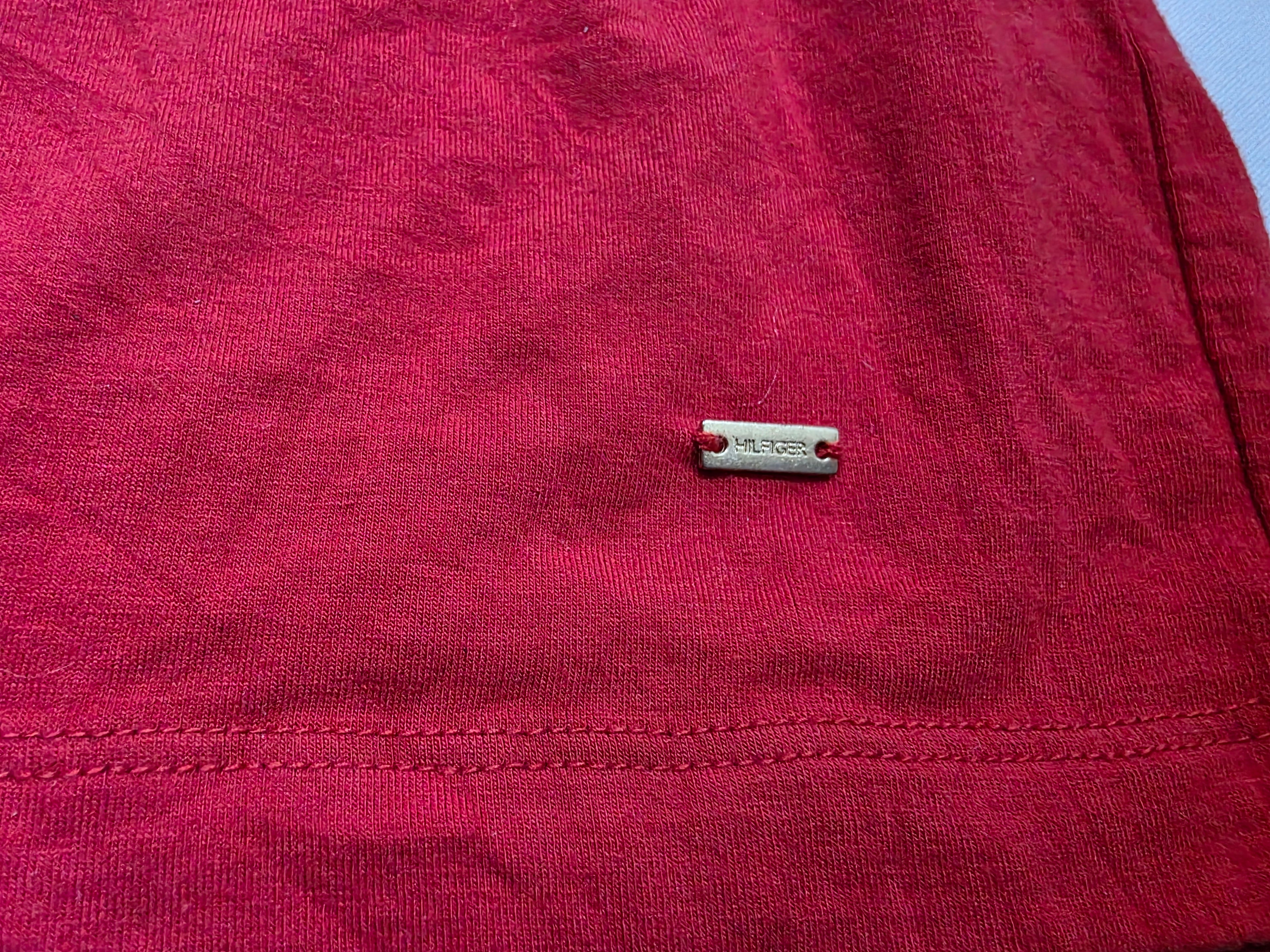 Vestido Tommy Hilfiger cuello redondo manga corta talla Chica de Mujer