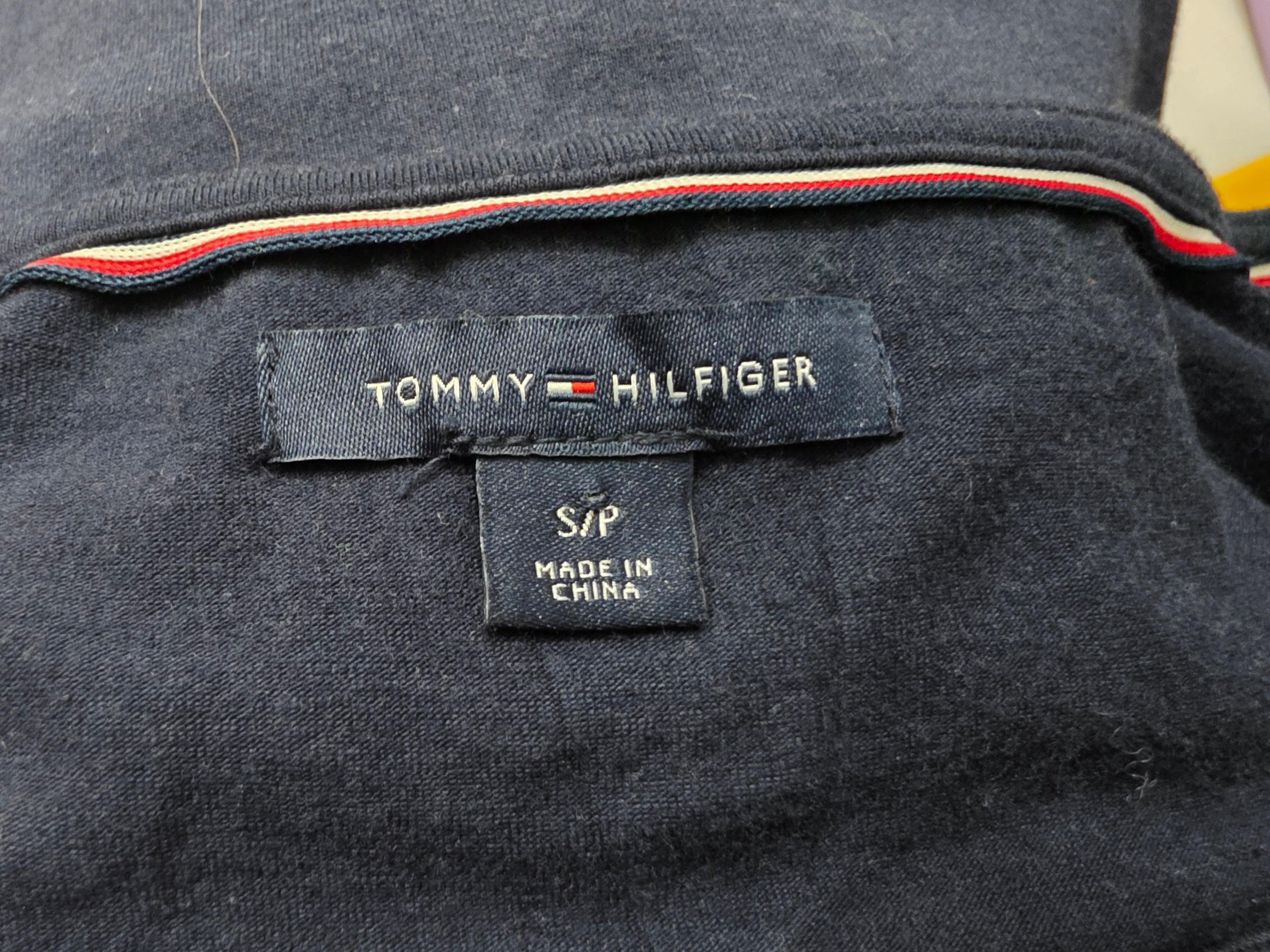 Vestido Tommy Hilfiger cuello redondo manga corta talla Chica de Mujer