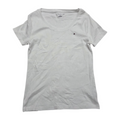 Playera Tommy Hilfiger manga corta de Mujer Mediana blanca