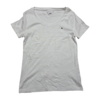 Playera Tommy Hilfiger manga corta de Mujer Mediana blanca