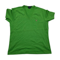 Playera Ralph lauren Sport color verde poni rosa