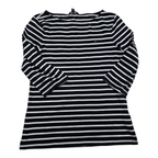 Playera Tommy Hilfiger de Mujer mamga 3/4 Grande rayada