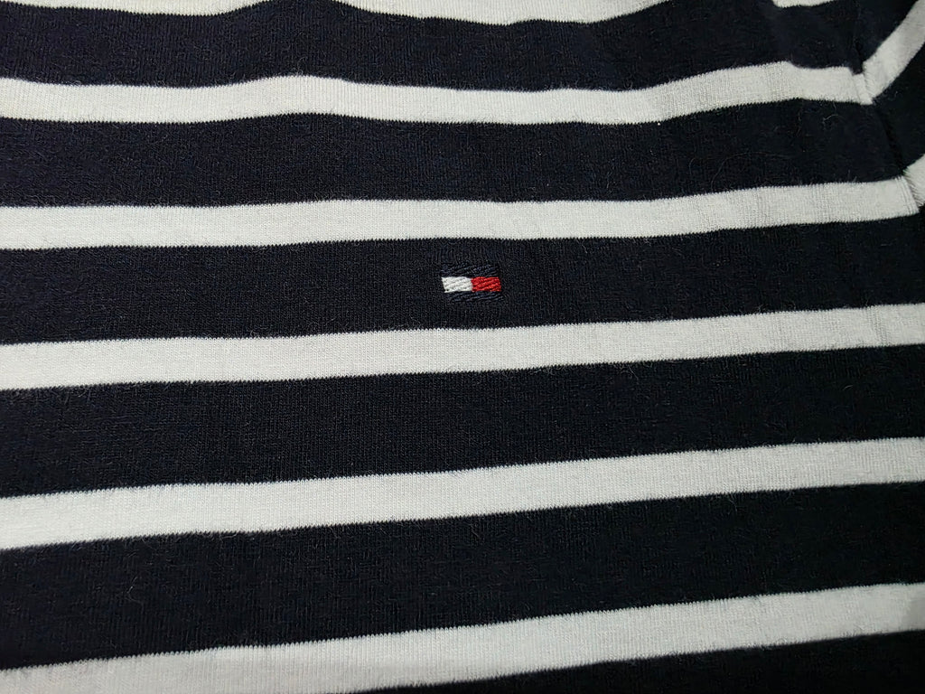 Playera Tommy Hilfiger de Mujer mamga 3/4 Grande rayada