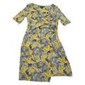 Vestido Amarillo manga corta Ralph Lauren talla 14 de Mujer