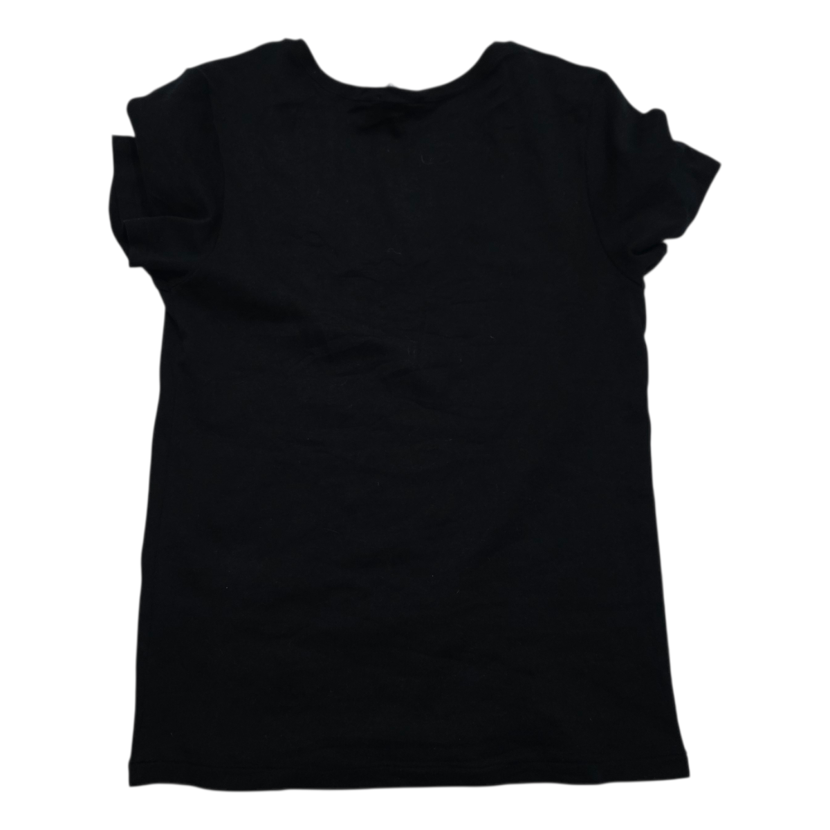 Playera Ralph lauren de Mujer color negro manga corta poni morado Extra Grande