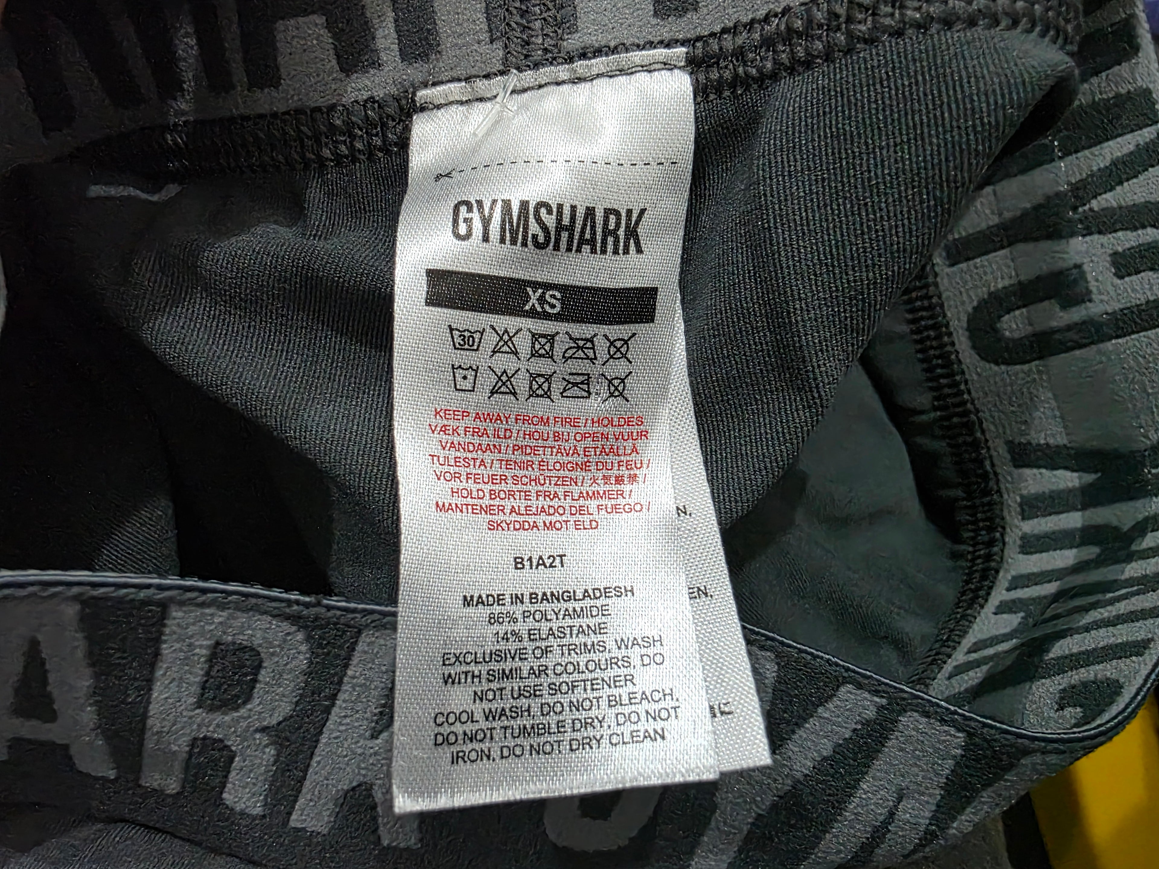 Legging GymShark de Mujer color gris Extra Chica de Mujer