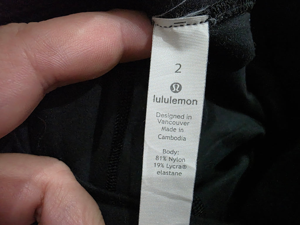 Lululemon Ready to Rulu Jogger color negro talla 2 de Mujer