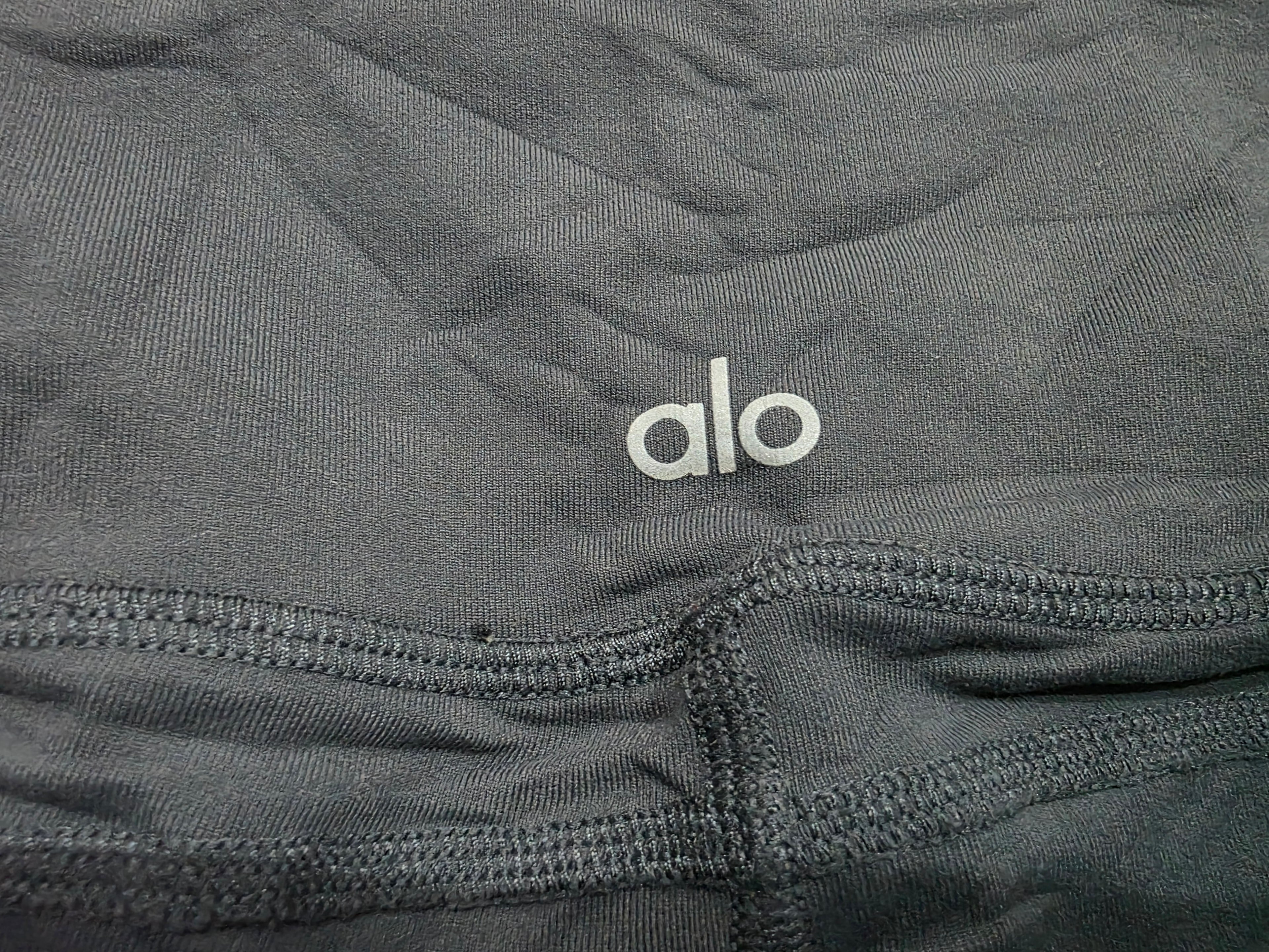 Legging ALO de Mujer color gris con negro