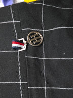 Legging Oxford Tommy Hilfiger negro a cuadros talla 4 de Mujer