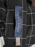 Legging Oxford Tommy Hilfiger negro a cuadros talla 4 de Mujer