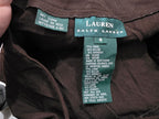 Falda Ralph Lauren de Lana color cafe talla 4