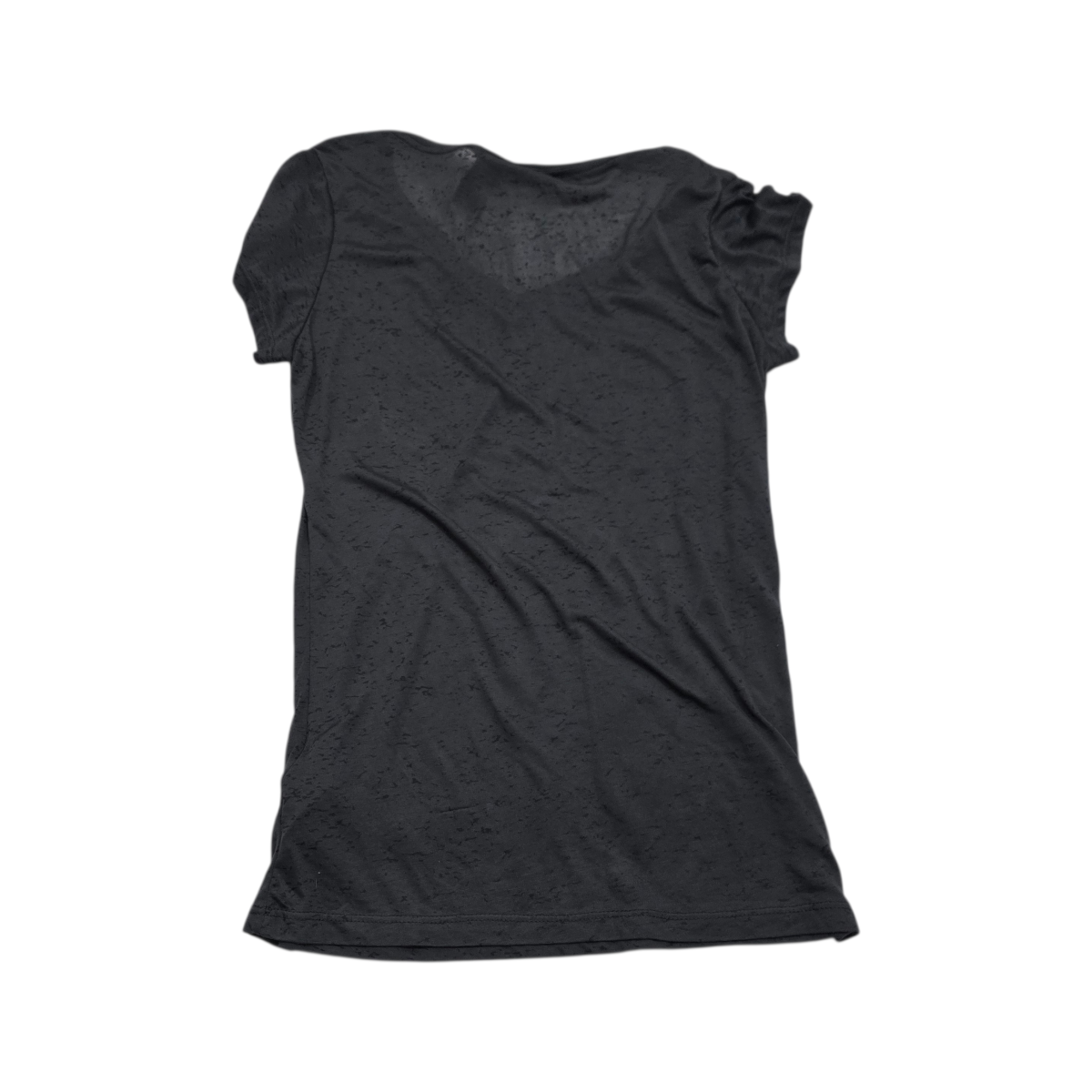 Playera Harley Davidson Talla Chica de Mujer color gris manga corta